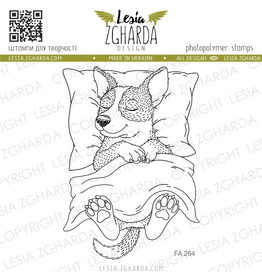 LESIA ZGHARDA DESIGN LESIA ZGHARDA DESIGN SLEEPING DOG CLEAR STAMP