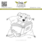 LESIA ZGHARDA DESIGN LESIA ZGHARDA DESIGN DOG ON THE PILLOW WITH BOOK CLEAR STAMP