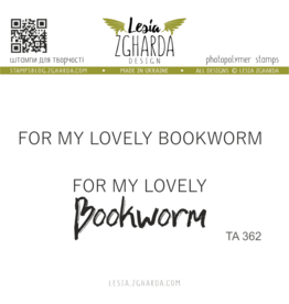 LESIA ZGHARDA DESIGN LESIA ZGHARDA DESIGN FOR MY LOVELY BOOKWORM CLEAR STAMP SET