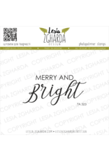 LESIA ZGHARDA DESIGN LESIA ZGHARDA DESIGN MERRY AND BRIGHT CLEAR STAMP