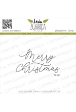 LESIA ZGHARDA DESIGN LESIA ZGHARDA DESIGN MERRY CHRISTMAS 2 CLEAR STAMP
