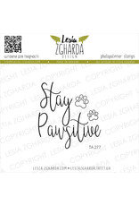 LESIA ZGHARDA DESIGN LESIA ZGHARDA DESIGN STAY PAWSITIVE CLEAR STAMP