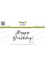 LESIA ZGHARDA DESIGN LESIA ZGHARDA DESIGN HAPPY BIRTHDAY! CLEAR STAMP