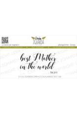 LESIA ZGHARDA DESIGN LESIA ZGHARDA DESIGN BEST MOTHER IN THE WORLD CLEAR STAMP