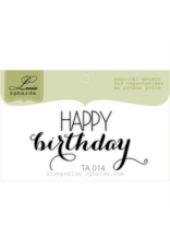 LESIA ZGHARDA DESIGN LESIA ZGHARDA DESIGN HAPPY BIRTHDAY CLEAR STAMP