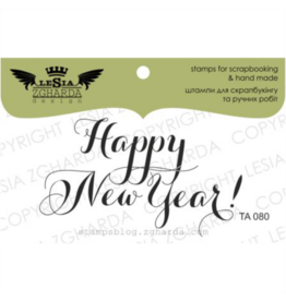 LESIA ZGHARDA DESIGN LESIA ZGHARDA DESIGN HAPPY NEW YEAR CLEAR STAMP