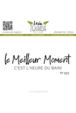 LESIA ZGHARDA DESIGN LESIA ZGHARDA DESIGN LE MEILLEUR MOMENT CLEAR STAMP