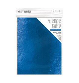 TONIC TONIC STUDIOS MIRROR CARD HIGH GLOSS IMPERIAL BLUE 8.5X11 5PK