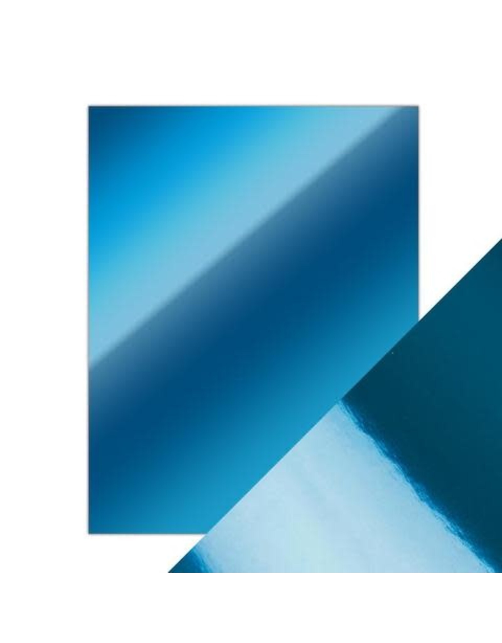 TONIC TONIC STUDIOS MIRROR CARD HIGH GLOSS IMPERIAL BLUE 8.5X11 5PK