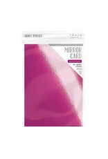 TONIC TONIC STUDIOS MIRROR CARD MAGNIFICENT MAGENTA 8.5X11 5 PK