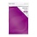 TONIC TONIC STUDIOS MIRROR CARD SATIN EFFECT PURPLE MIST 8.5X11 5 PK