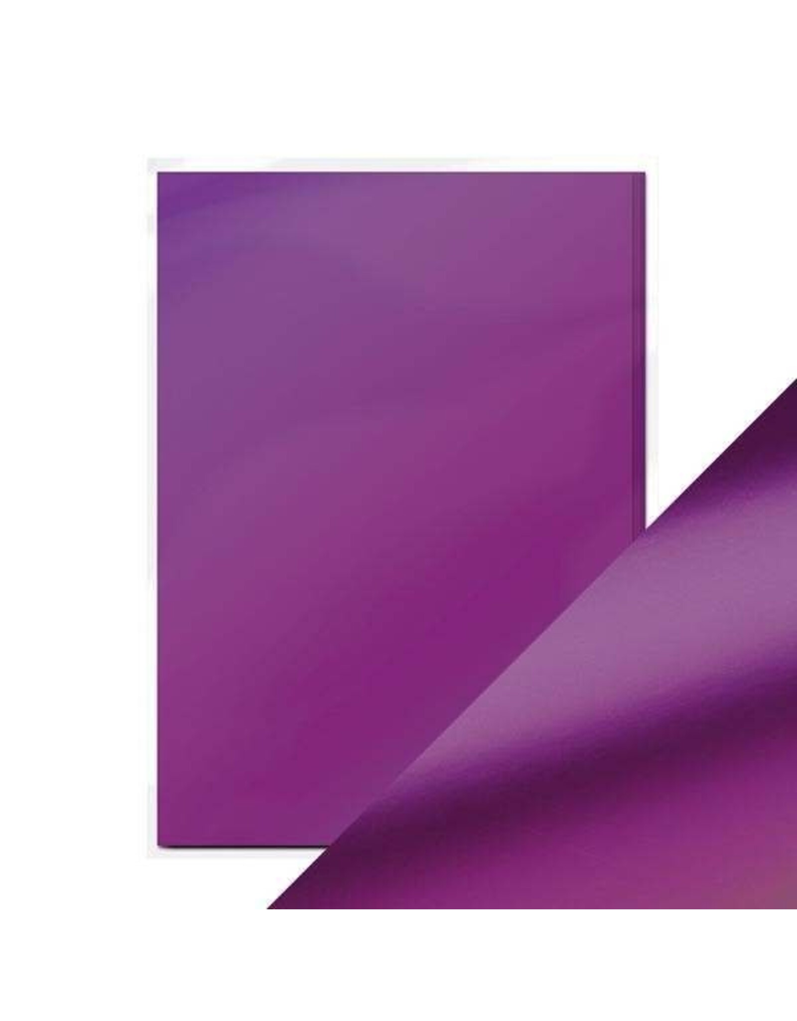 TONIC TONIC STUDIOS MIRROR CARD SATIN EFFECT PURPLE MIST 8.5X11 5 PK