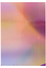 TONIC TONIC STUDIOS MIRROR CARD IRIDESCENT PETAL PINK 8.5X11 5PK