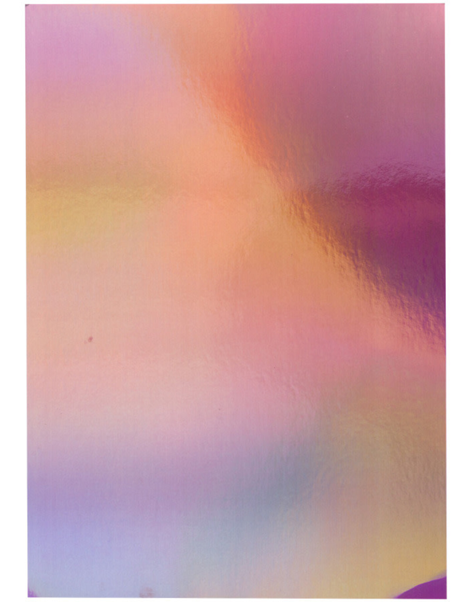 TONIC TONIC STUDIOS MIRROR CARD IRIDESCENT PETAL PINK 8.5X11 5PK