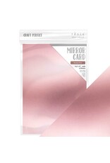 TONIC TONIC STUDIOS MIRROR CARD BAROQUE ROSE 8.5X11 5PK