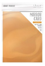 TONIC TONIC STUDIOS MIRROR CARD SATIN EFFECT COPPER MINE 8.5X11 5 PK