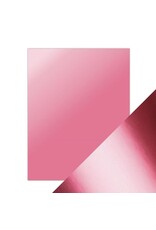 TONIC TONIC STUDIOS MIRROR CARD SATIN EFFECT PINK CHIFFON 8.5X11 5 PK