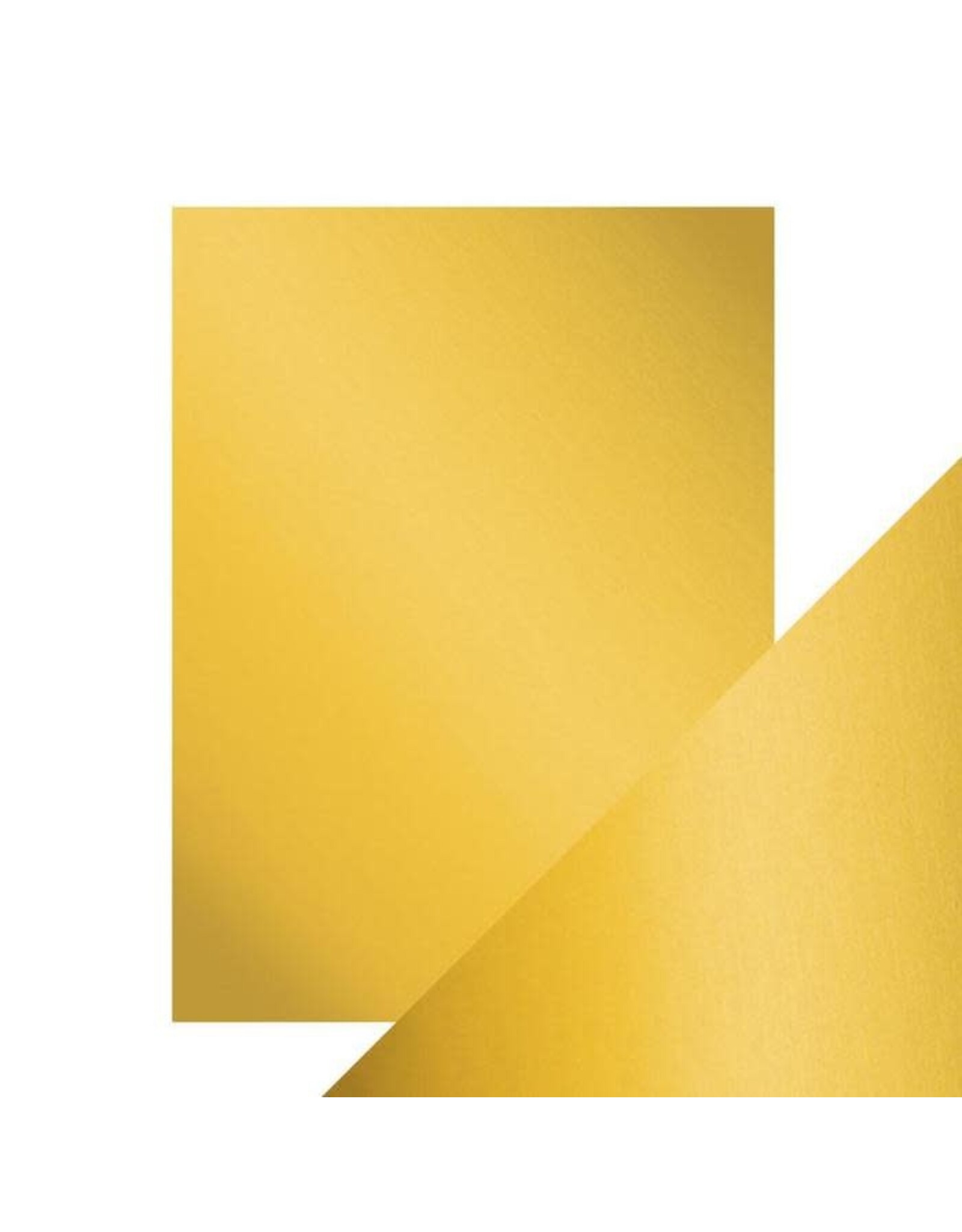 TONIC TONIC STUDIOS MIRROR CARD SATIN EFFECT GOLD PEARL 8.5X11 5 PK