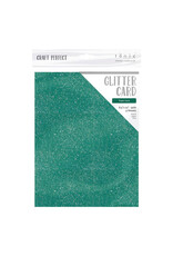 TONIC TONIC STUDIOS GLITTER CARD TURQUOISE LAKE 8.5X11 5PK