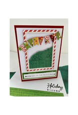 SIZZIX SIZZIX 49 AND MARKET BANNER BASH THINLITS DIE AND CLEAR STAMP SET