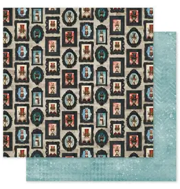 PAPER ROSE PAPER ROSE MERRY AND BRIGHT - E 12x12 CARDSTOCK