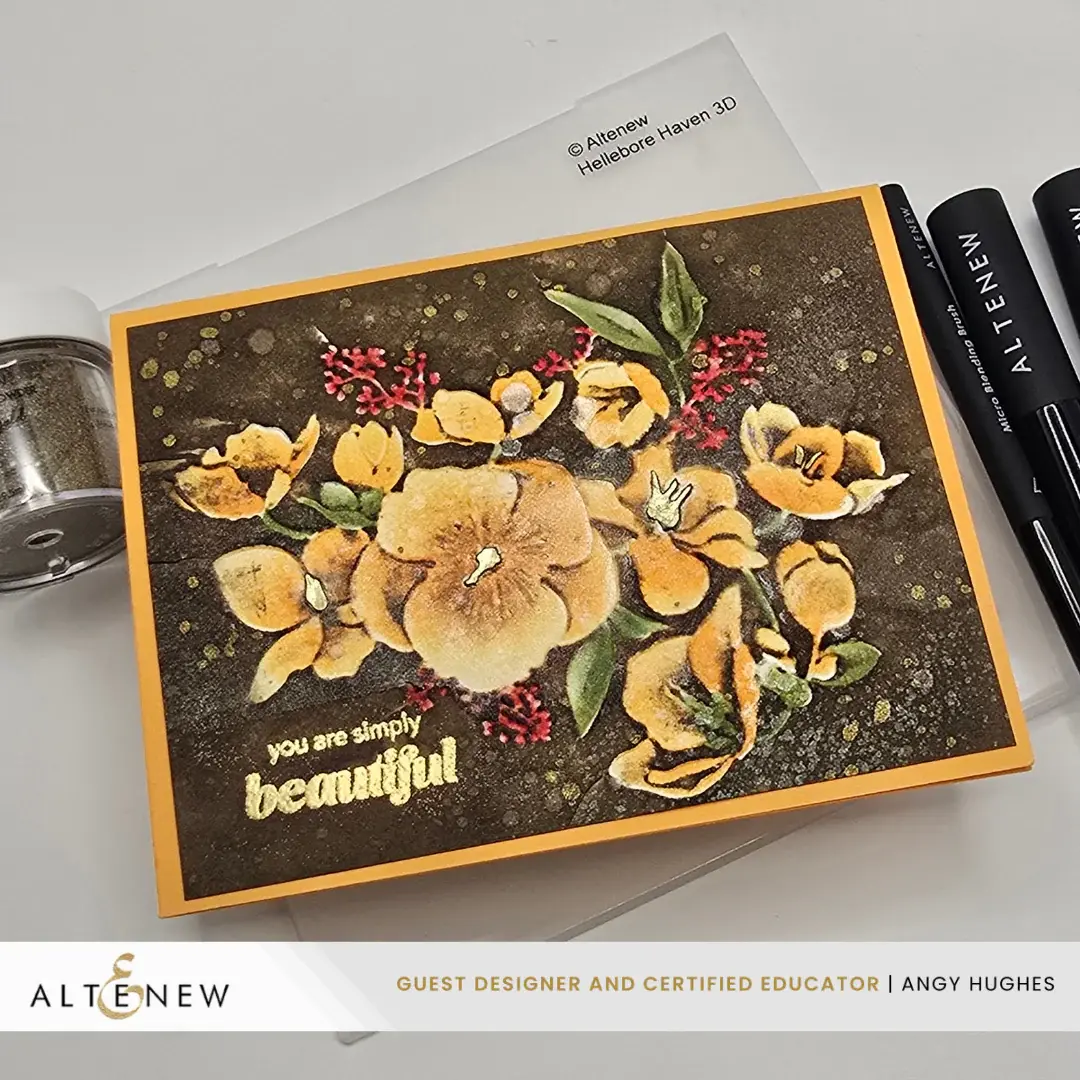 ALTENEW ALTENEW HELLEBORE HAVEN 3D EMBOSSING FOLDER