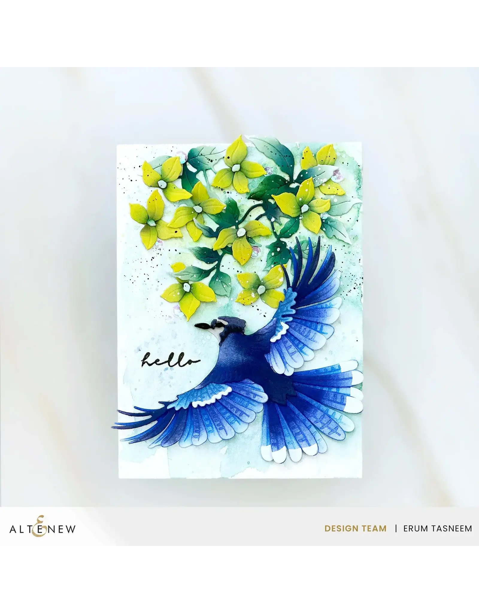 ALTENEW ALTENEW CREATIVE CUTS: FEATHERED BEAUTY LAYERING DIE SET