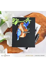 ALTENEW ALTENEW CRAFT YOUR LIFE PROJECT KIT: WHISPERS IN THE CANOPY CLEAR STAMP, STENCIL SET, 3D EMBOSSING FOLDER AND DIE SET BUNDLE