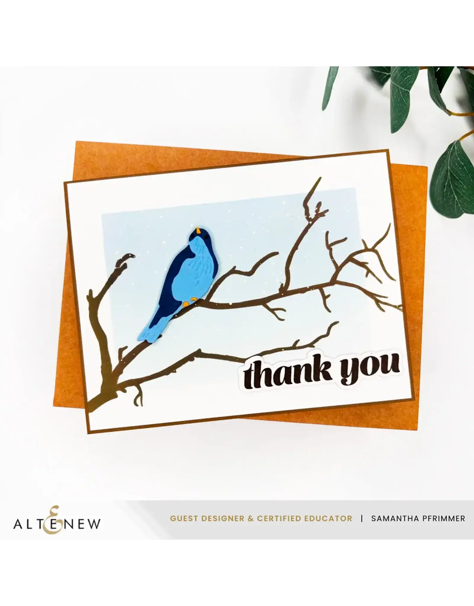 ALTENEW ALTENEW BRANCHING OUT 6x6 STENCIL