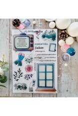 CHOU & FLOWERS CHOU & FLOWERS COLLECTION ALTITUDE ESPRIT HYGGE A4 CLEAR STAMP SET