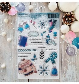 CHOU & FLOWERS CHOU & FLOWERS COLLECTION ALTITUDE COCOONING A5 CLEAR STAMP SET