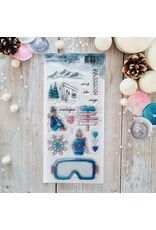 CHOU & FLOWERS CHOU & FLOWERS COLLECTION ALTITUDE PASSION SKI DL CLEAR STAMP SET