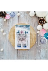 CHOU & FLOWERS CHOU & FLOWERS COLLECTION ALTITUDE MAINS ENNEIGEES A7 CLEAR STAMP SET