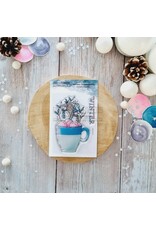 CHOU & FLOWERS CHOU & FLOWERS COLLECTION ALTITUDE TASSE WINTER A7 CLEAR STAMP SET