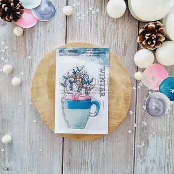 CHOU & FLOWERS CHOU & FLOWERS COLLECTION ALTITUDE TASSE WINTER A7 CLEAR STAMP SET
