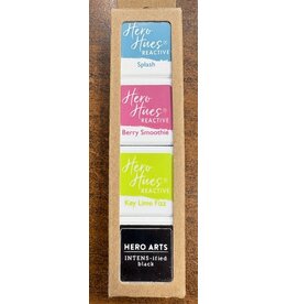 HERO ARTS HERO ARTS HERO HUES SEA PALETTE REACTIVE CUBES 4/PK