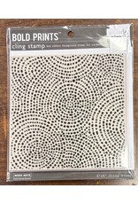 HERO ARTS HERO ARTS BLOBBY CIRCLES BOLD PRINTS 6x6 CLING STAMP