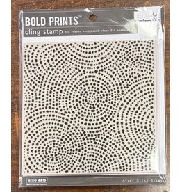 HERO ARTS HERO ARTS BLOBBY CIRCLES BOLD PRINTS 6x6 CLING STAMP