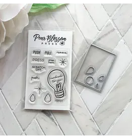 PEAR BLOSSOM PRESS PEAR BLOSSOM PRESS CLEAR STAMP AND DIE BUNDLE