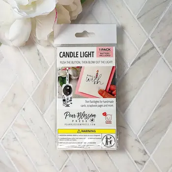 PEAR BLOSSOM PRESS PEAR BLOSSOM CANDLE LIGHT ALL-IN-ONE 1/PACK
