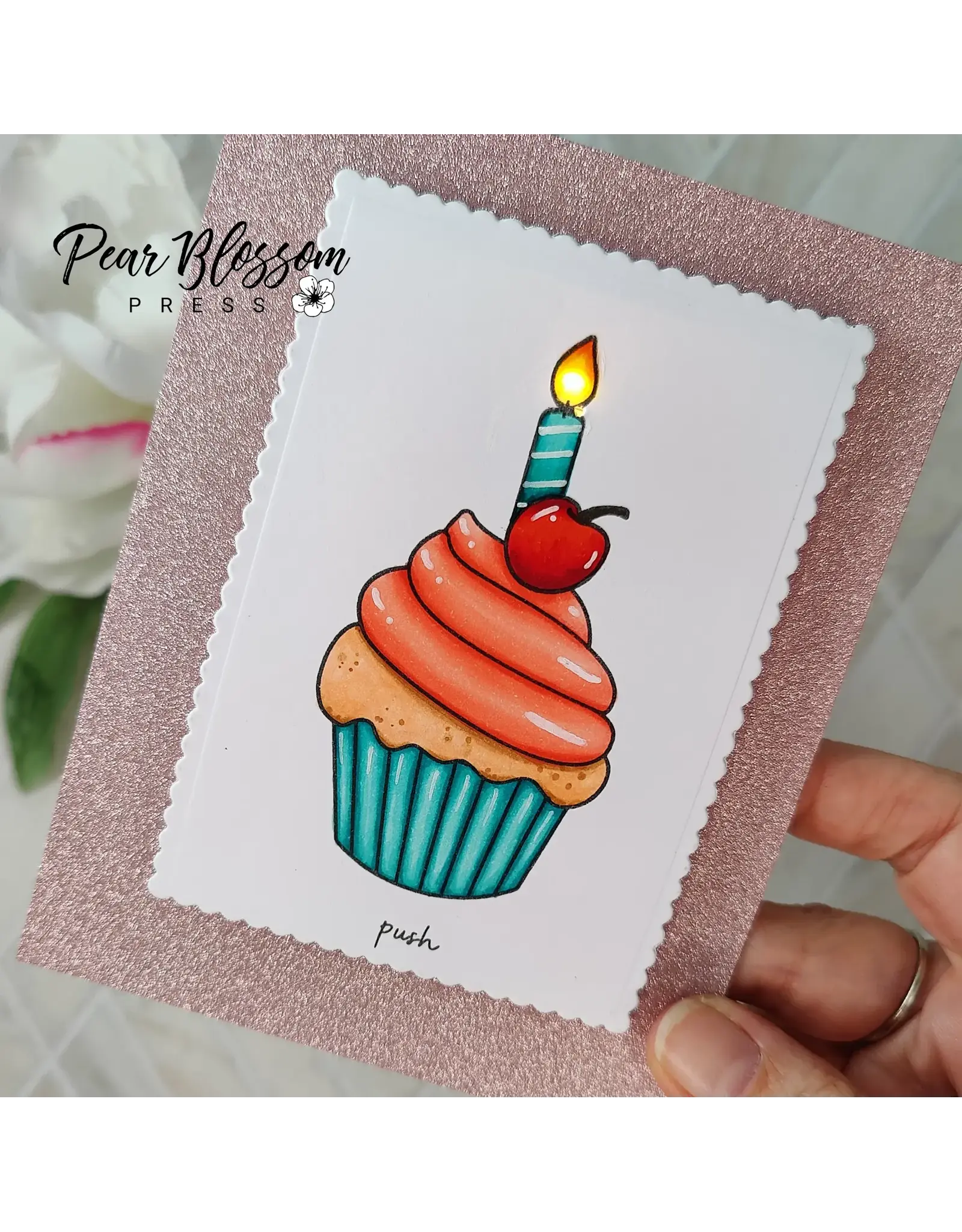 PEAR BLOSSOM PRESS PEAR BLOSSOM CANDLE LIGHT ALL-IN-ONE 1/PACK