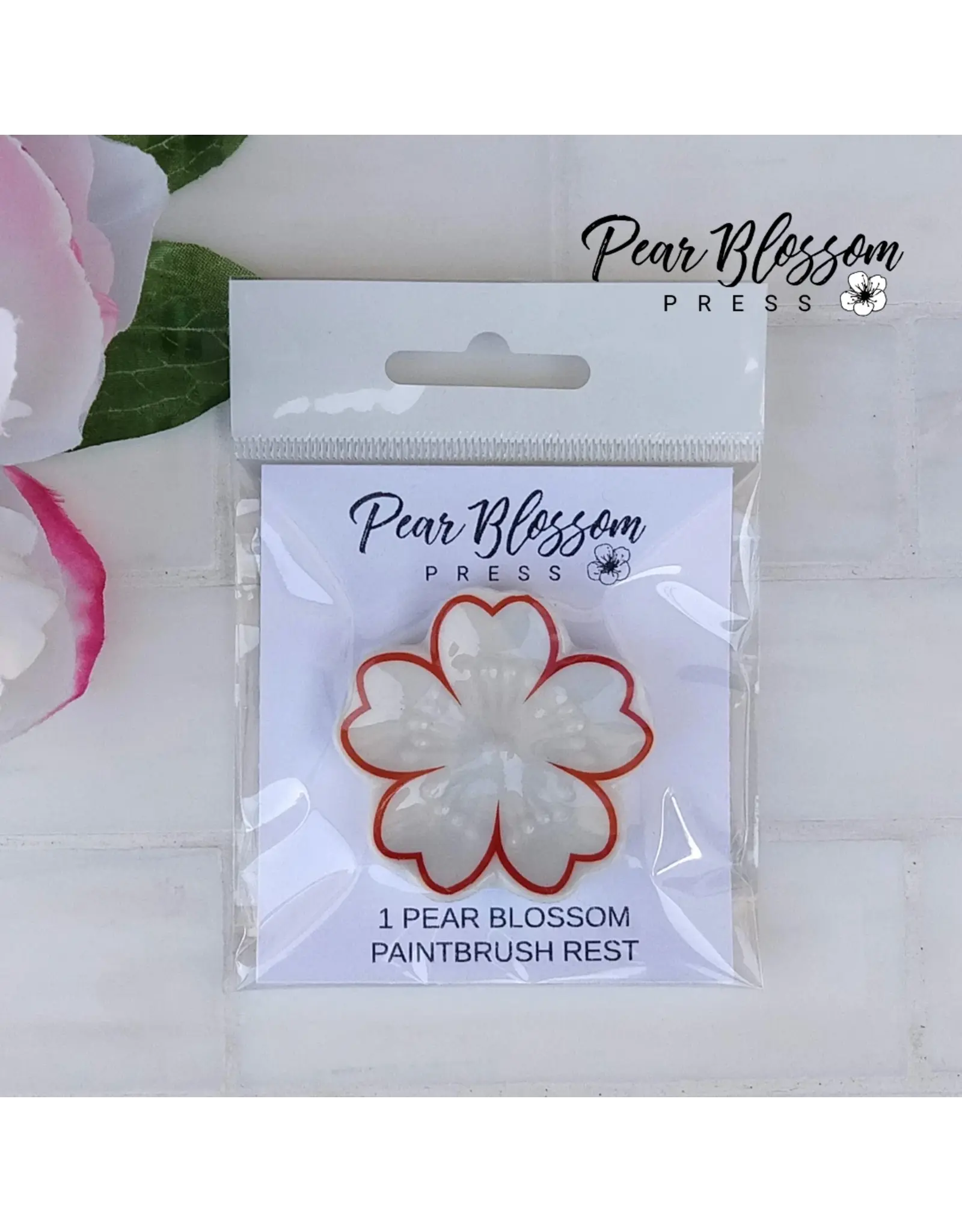 PEAR BLOSSOM PRESS PEAR BLOSSOM PRESS PAINTBRUSH REST