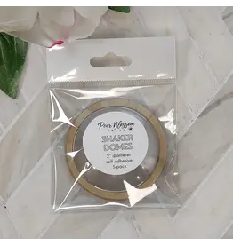 PEAR BLOSSOM PRESS PEAR BLOSSOM PRESS SHAKER DOMES 5/PK