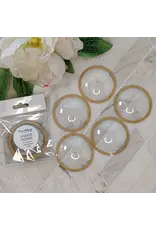 PEAR BLOSSOM PRESS PEAR BLOSSOM PRESS SHAKER DOMES 5/PK