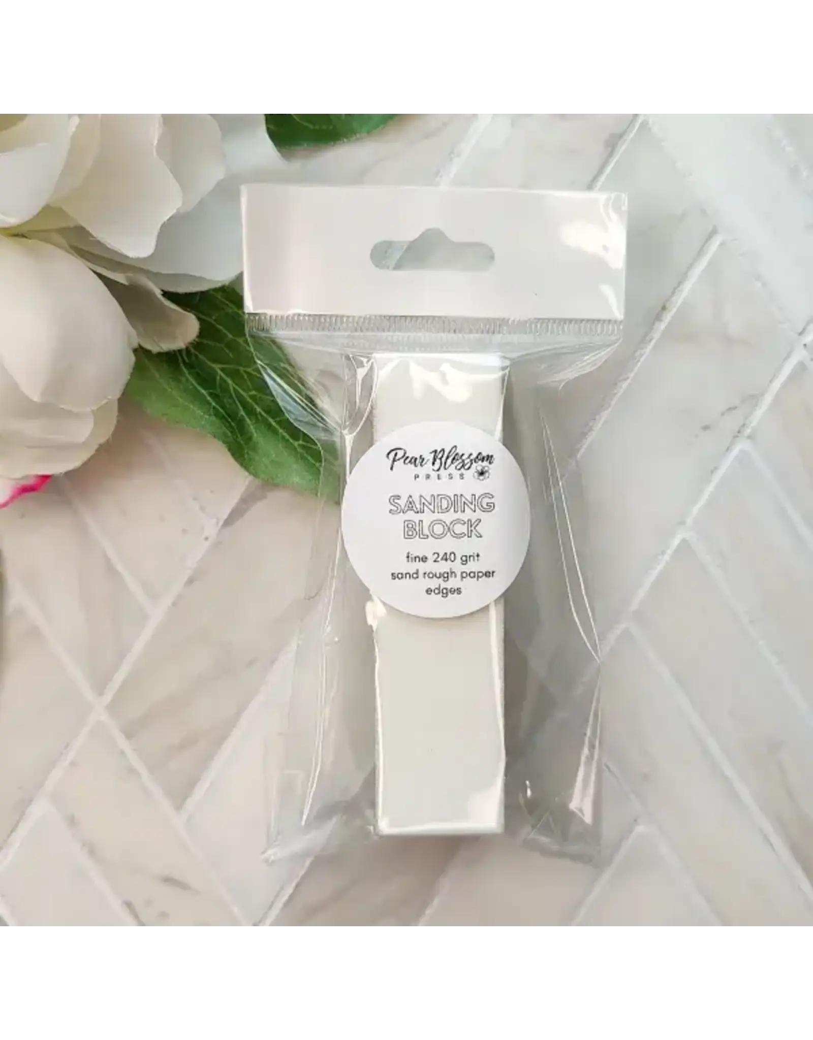 PEAR BLOSSOM PRESS PEAR BLOSSOM PRESS SANDING BLOCK