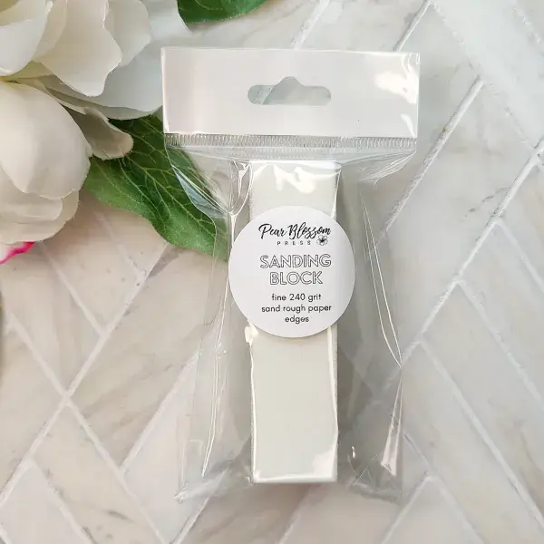 PEAR BLOSSOM PRESS PEAR BLOSSOM PRESS SANDING BLOCK