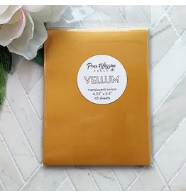 PEAR BLOSSOM PRESS PEAR BLOSSOM PRESS A2 VELLUM TRANSLUCENT COLORS 45/PK