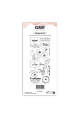 LES ATELIERS DE KARINE LES ATELIERS DE KARINE CARNET ENCHANTÉ TRADITIONS DES FÊTES CLEAR STAMP SET