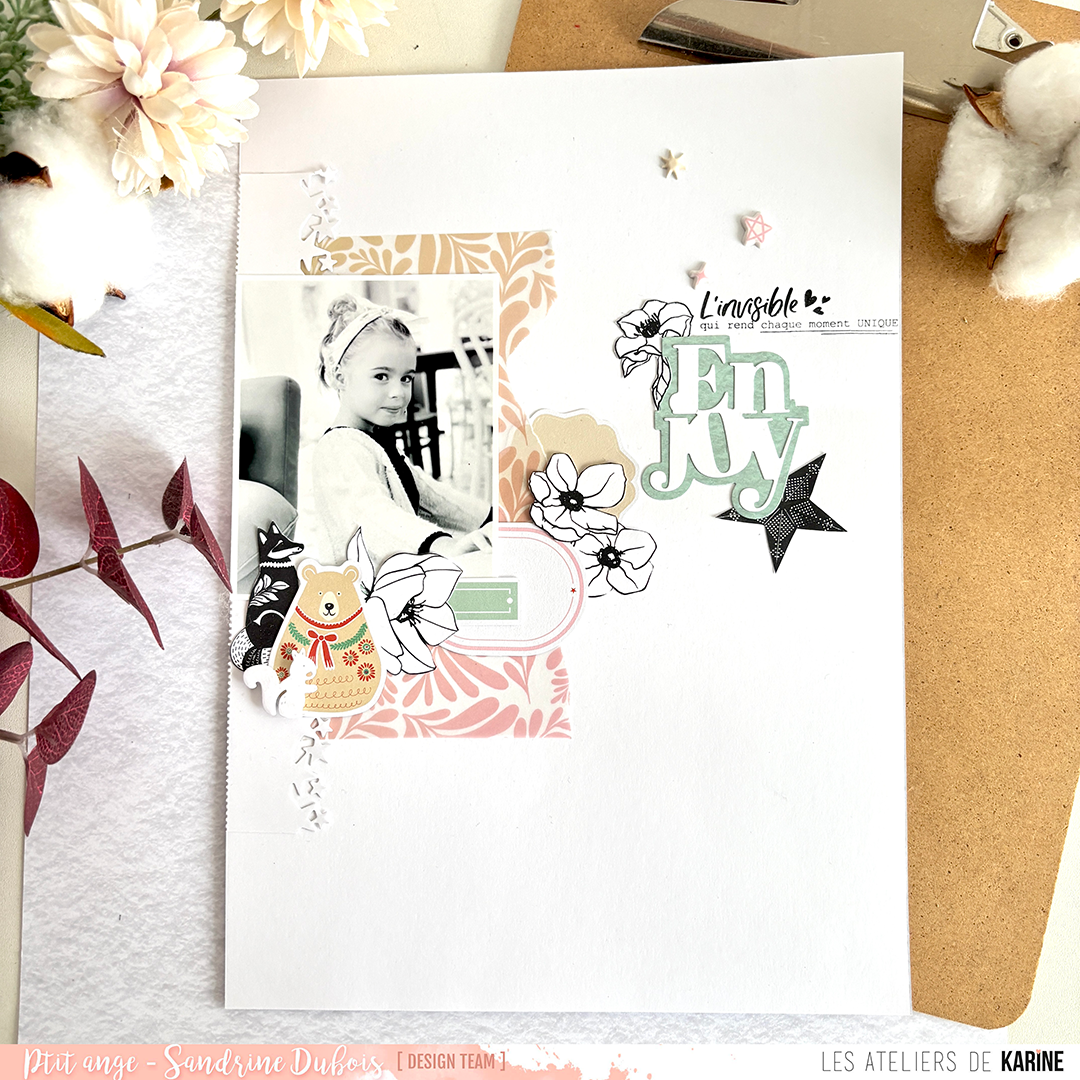 LES ATELIERS DE KARINE LES ATELIERS DE KARINE CARNET ENCHANTÉ TRADITIONS DES FÊTES CLEAR STAMP SET