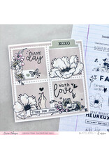 LES ATELIERS DE KARINE LES ATELIERS DE KARINE FAMILY SENTIMENTS CLEAR STAMP SET